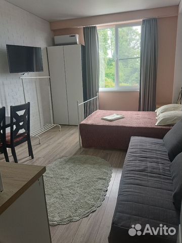 

Квартира-студия, 25 м², 2 кровати