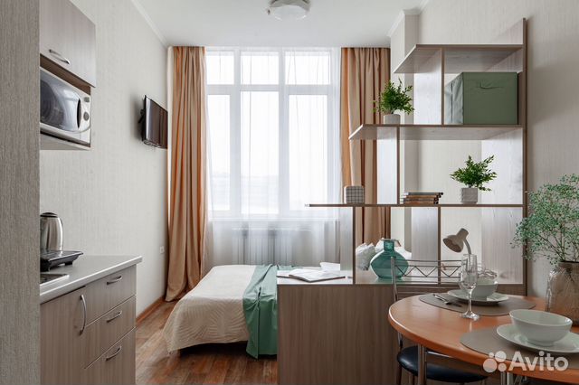 

Квартира-студия, 25 м², 1 кровать