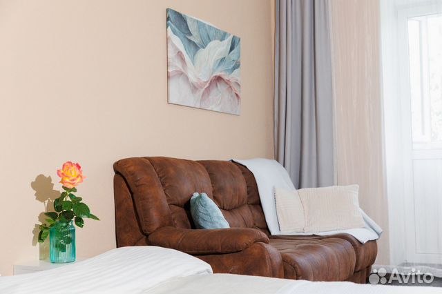 

1-к. квартира, 35 м², 2 кровати