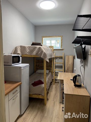 

Квартира-студия, 10 м², 2 кровати