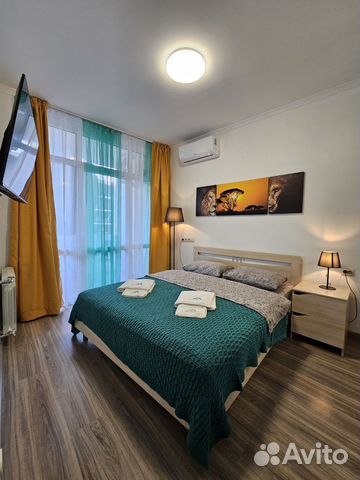 

1-к. квартира, 50 м², 3 кровати