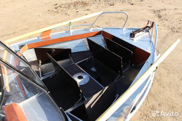Алюминиевый катер orionboat с площ. под эхолот