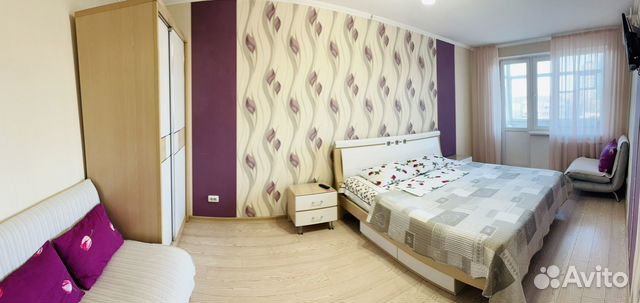 

1-к. квартира, 40 м², 3 кровати
