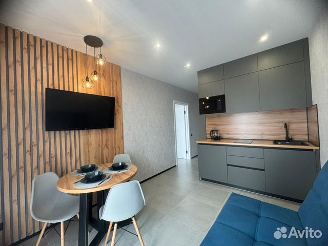 

1-к. квартира, 38 м², 2 кровати