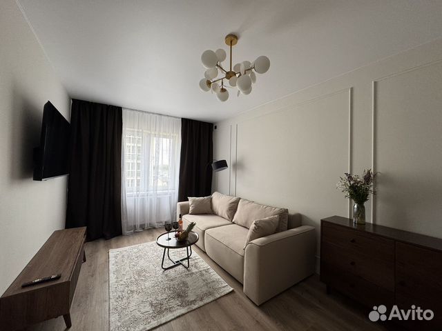 

1-к. квартира, 38 м², 2 кровати