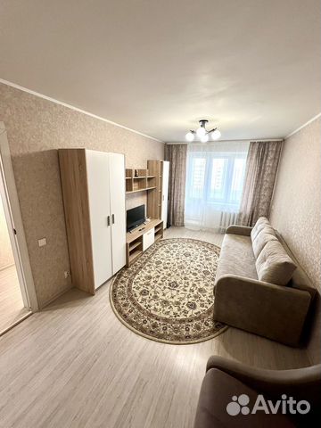 

1-к. квартира, 38 м², 2 кровати