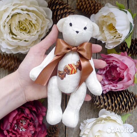 Мишка из ткани