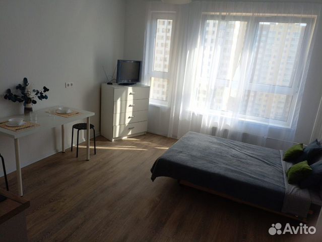

Квартира-студия, 30 м², 1 кровать