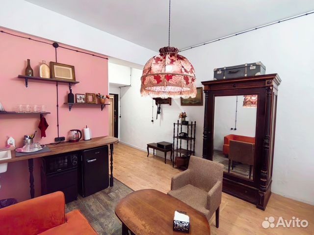 

Квартира-студия, 27 м², 2 кровати