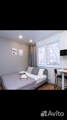 

Квартира-студия, 12 м², 1 кровать