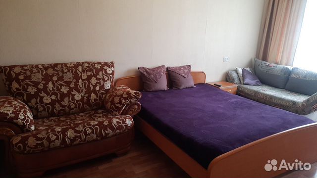 

1-к. квартира, 33 м², 3 кровати