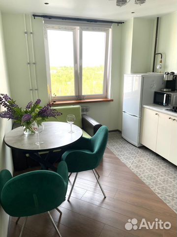 

1-к. квартира, 48 м², 3 кровати