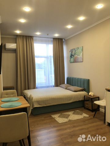 

Квартира-студия, 30 м², 2 кровати