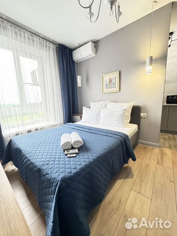 

Квартира-студия, 40 м², 2 кровати