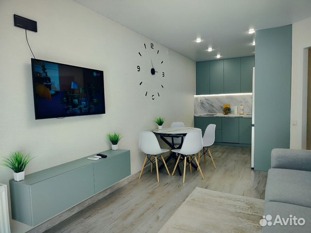 

1-к. квартира, 40 м², 2 кровати