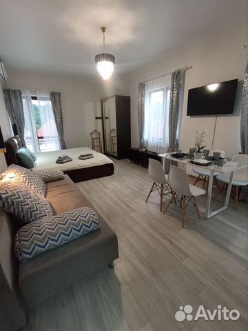 

Квартира-студия, 40 м², 2 кровати