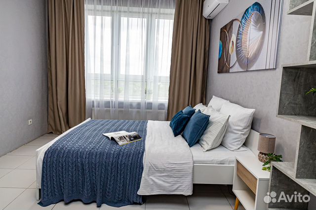 

1-к. квартира, 37 м², 2 кровати