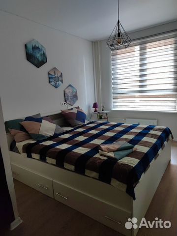 

Квартира-студия, 27 м², 2 кровати