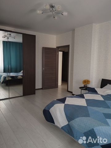 

1-к. квартира, 47 м², 2 кровати