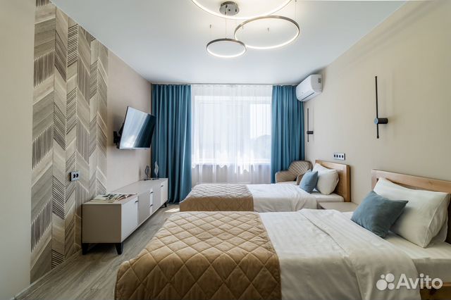 

1-к. квартира, 40 м², 3 кровати