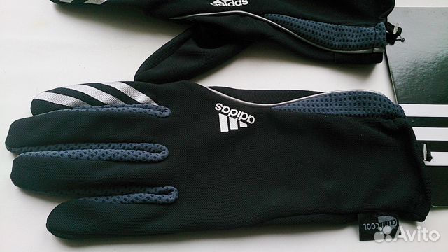 Перчатки Адидас Adidas тонкие унисекс новые