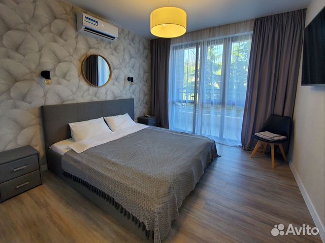 

1-к. квартира, 42 м², 2 кровати