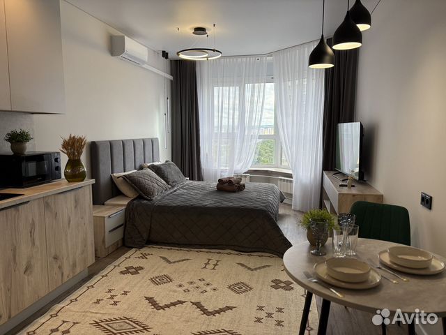 

Квартира-студия, 30 м², 1 кровать