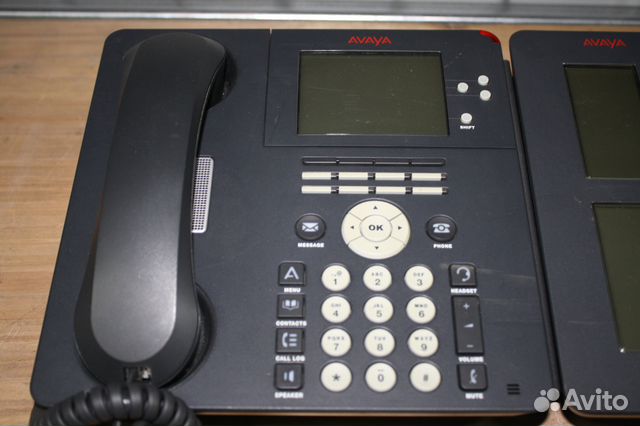 IP Телефон avaya 9650 с дополнительным меню