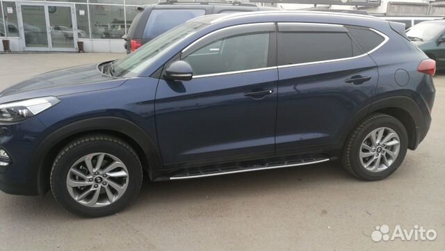 Пороги подножки Хундай Туксон мобис Пороги подножки Хундай Туксон мобис