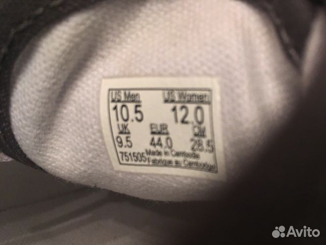 Кеды Vans Authentic Pewter/Black