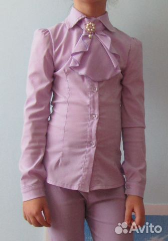 Блузка школьная,36 размер, 1класс