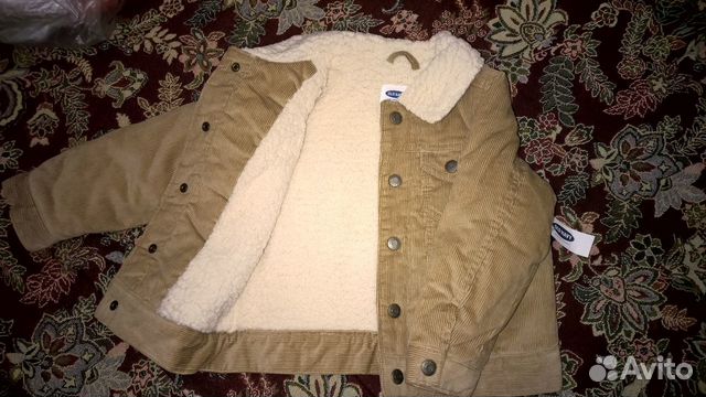 Новая вельветовая куртка Old navy на мальчика 3лет