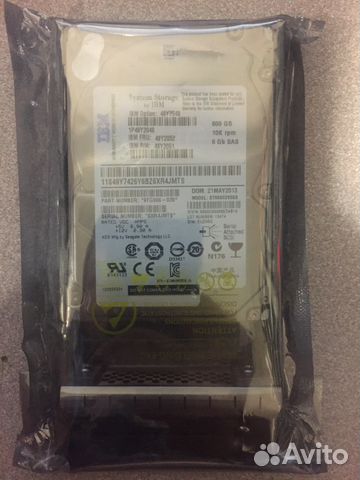 Жесткий диск IBM 600Gb 10K SAS 2.5