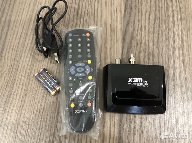 Внешний спутниковый TV-tuner DVB-S2 X3M SU1600HD