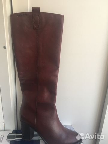 Сапоги женские Tamaris, новые, р 40, цвет бордо, h