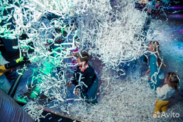 Бумажное шоу. Цветная бумага - Конфетти - Шарики