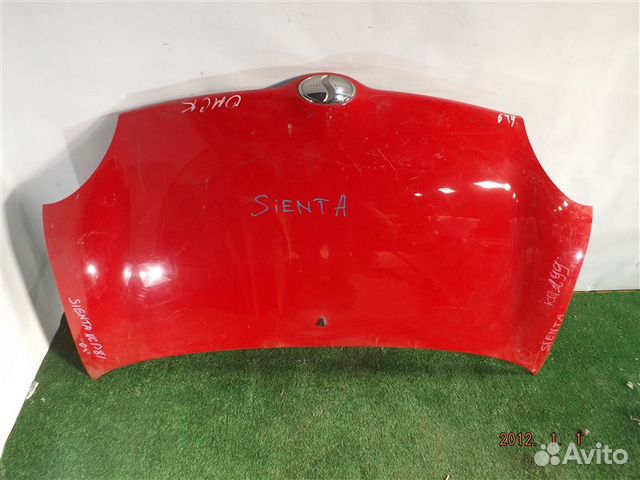 Капот Toyota Sienta NCP81G Капот Toyota Sienta NCP81G