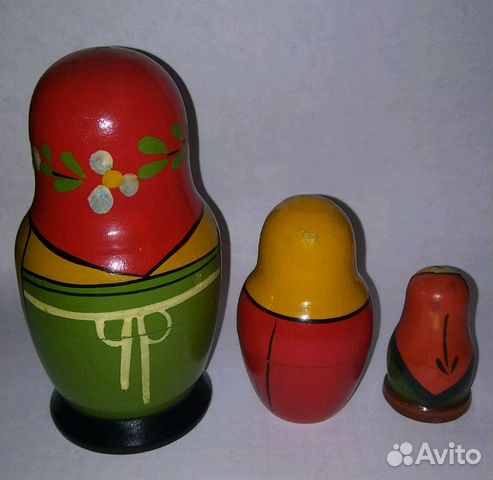 Матрёшки до 1950г., СССР