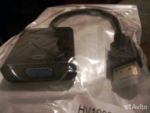 Hdmi-VGA переходник для монитора или телевизора Hdmi-VGA переходник для монитора или телевизора