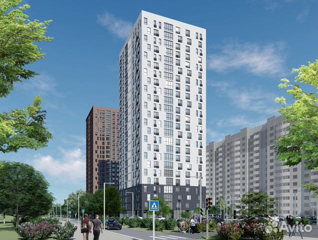 4-к квартира, 91.6 м², 7/24 эт.