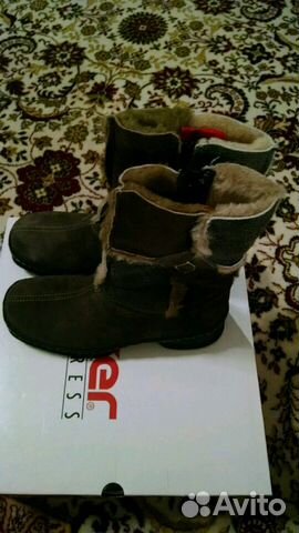 Сапожки замша короткие новые зимние Сапожки замша короткие новые зимние