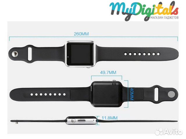 Умные часы телефон Smart Watch A1