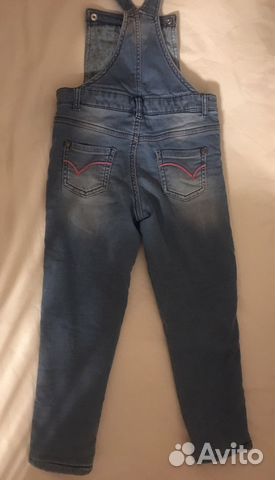 Комбинезон джинсовый утепленный Mothercare 110р