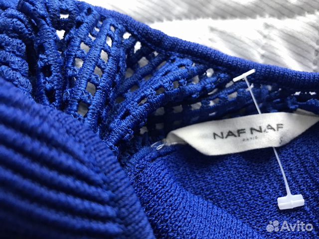 Синее платье nafnaf/летнее платье/сарафан