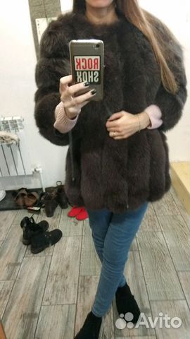Шуба из песца новая Шуба из песца новая