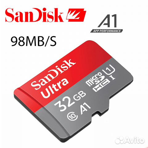 Sandisk Карта MicroSd Class10 TF 32гб