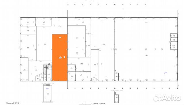 Складское помещение, 417.6 м² Складское помещение, 417.6 м²