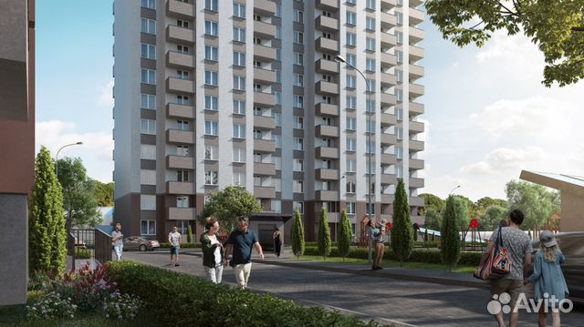 2-к квартира, 49.5 м², 15/16 эт.