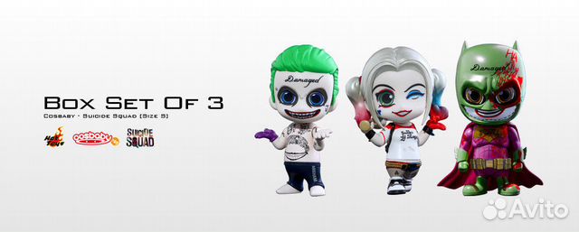 Hot Toys Cosbaby Suicide Squad Harley Quinn Joker Hot Toys Cosbaby Suicide Squad Harley Quinn Joker