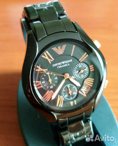 Керамические часы Emporio Armani; часы emporio armani ceramica купить спб Наручные часы Emporio Armani